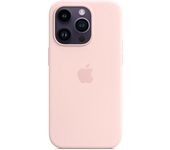 iphone 14 pro si case chalk pink