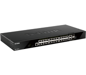 switch gestionable d-link l3 stakable dgs-1520-28 24p giga + 2p 10g  + 2p sfp