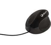 raton ergonomico horizontal negro silver ht
