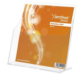 portafolletos sobremesa antimicrobiano steritouch  premium  espesor 3 mm din a4 vertical 120x220x230 mm archivo 2000 6143am cs