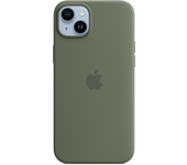iphone 14 plus si case olive