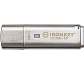64gb usb 3.2 ironkey locker+ 50 aes usb w 256bit encrypti on