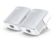 kit 2 adaptadores tp-link powerline blanco tl-pa411 kit