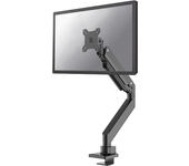 neomounts flat screen desk 10-49in desk clamp grommet bla ck