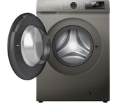 lavadora carga frontal hisense wfqp8014evmt 8 kg 1400 rpm a inox