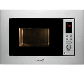horno microondas integrable cata 07510301 mc 20 d 20 litros con grill inox