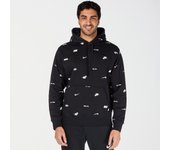 Nike AOP - Negro - Sudadera Capucha Hombre talla XL