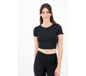 Nike One - Negro - Camiseta Crop Top Mujer talla S