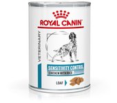 12 x 410 gr Comida húmeda para perros en paté Sensitivity Control Royal Canin Veterinary