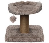 Catshion Flora Poste Rascador con Cama Beige para gatos