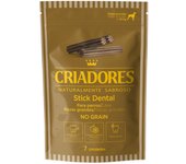 7 barritas Criadores Snacks Dentales Grain Free para perros de raza grande
