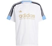 Camsieta adidas tiro nations pack hombre blanco