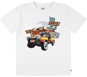 Camiseta levi's lvb day trip niño bright blanco