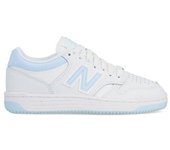 Zapatillas new balance 480 infantil blanco azul