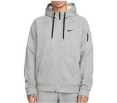 Chaqueta de trining nike therma-fit gris hombre