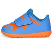 Zapatillas de fútbol puma future play tt v azul niño