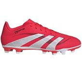 Botas de fútbol adidas predator club fg/mg rojo