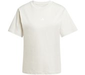Camiseta adidas small logo sj mujer azul/blanco