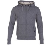 Chaqueta con capucha hombre jungle gris melange