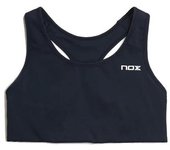 Sujetador deportivo de pádel nox pro azul mujer