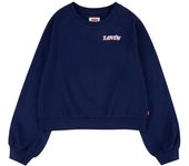 Sudadera levi's benchwarmer crew girl dark blue