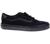 Zapatillas vans brooklyn ls cnvs negro infantil