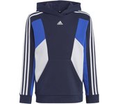 Sudadera con capucha para niños adidas Colorblock 3-Stripes