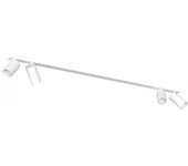 Regleta de techo empotrable mono surface (4 luces)