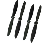 2 pares de hélices Gemfan 6045 de 6x4.5 pulgadas y 2 palas de carbono y nailon para drone RC de 250 FPV y carreras de Ro