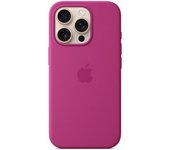 Apple Funda de silicona con MagSafe para el iPhone 16 Pro Fucsia