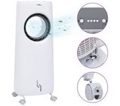 vidaXL Humidificador Enfriador De Aire Móvil 2 En 1 80 W