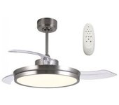 Wonderlamp Ventilador Led Con Aspas Plegables Brando Ii (48w)