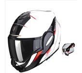 SCORPION Exo-Tech Primus Perla Blanco-Negro+pinlock70