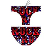 Turbo Bañador Slip Rock Red / Royal L male