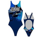 Turbo Traje De Baño Save The Whale Pro Resist Navy XL female