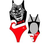 Turbo Traje De Baño Maori New Zealand Pro Resist Red / Black L female