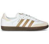 Adidas - Zapatilla Samba OG, Hombre, White-Cardboard-Gum5, 7,5 UK