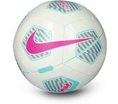 Nike - Balón Mercurial Fade, Unisex, White-Ocean Cube-Pink Blast, 5