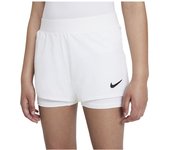 Pantalones nike court victory dri-fit niña white
