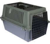 Transportín TIAKI verde para mascotas -  40 x 60 x 38 cm (LxAnxAl)