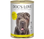 Dog´s Love Adult 6 x 400 g - Pollo
