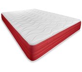 Colchón 135 x 200 viscoelástico lite reversible, firmeza y confort óptimos , grosor 23cm, cara invierno-verano