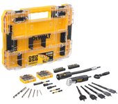 Dewalt dt70776-qz - toughcase grande de 85 piezas para atornillar y taladrar con acoplamiento angular flexible