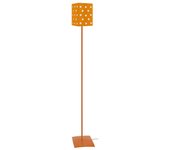 Farola tosel etoiles metal vertical naranja d18 x h90 cm