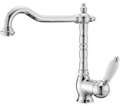 Mezclador de fregadero con caño regulable porta & bini new old 50470 - cobre - blanco