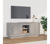 Mueble para tv | mueble de salón | mesa de tv madera contrachapada gris sonoma 102x35x45 cm cfw82490