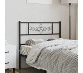 Cabecero，cabecero de cama，panel de cabecera de metal negro 107 cm cfw45408