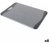Tabla de cortar percutti gris 28,7 x 42 cm (6 unidades)
