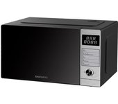Microondas con grill 25l capacidad, daewoo md-fp251gs, 25 l, inox, control electrónico, interior cerámico