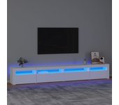 Mueble de tv | mueble de salón | mesa de tv con luces led blanco 270x35x40 cm cfw14123
